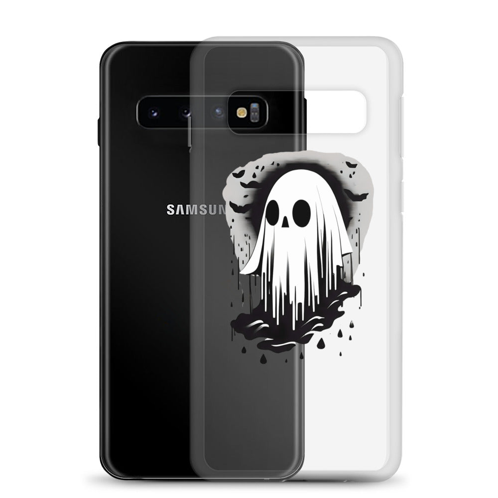 Cute Ghost Clear Case for Samsung®