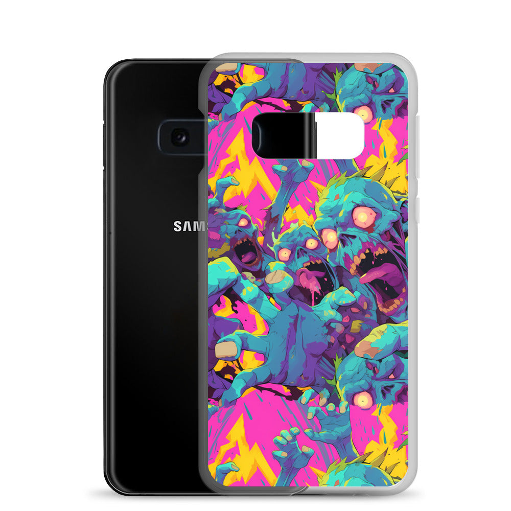 Cartoon Zombies Clear Case for Samsung®