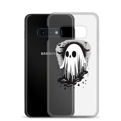 Cute Ghost Clear Case for Samsung®