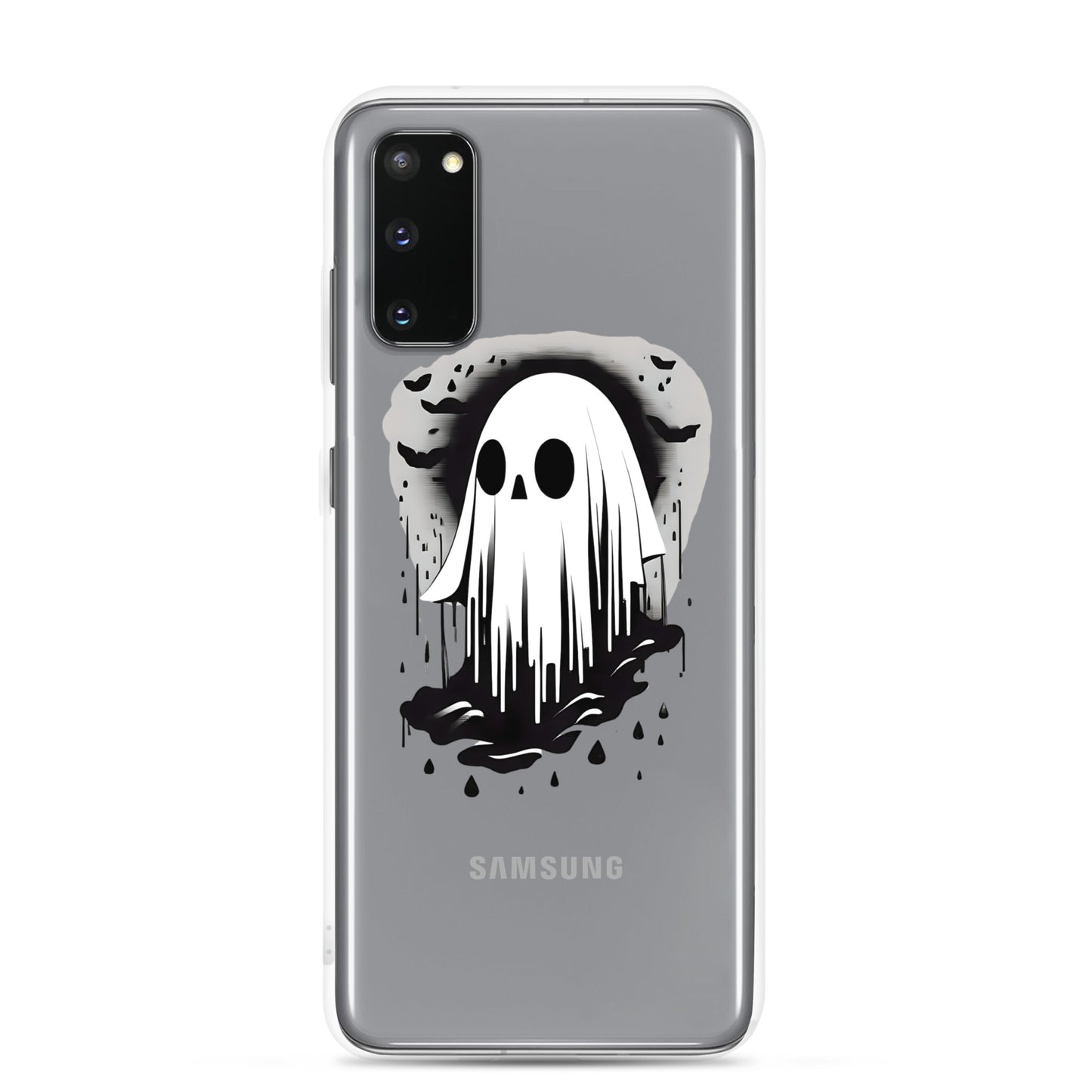 Cute Ghost Clear Case for Samsung®