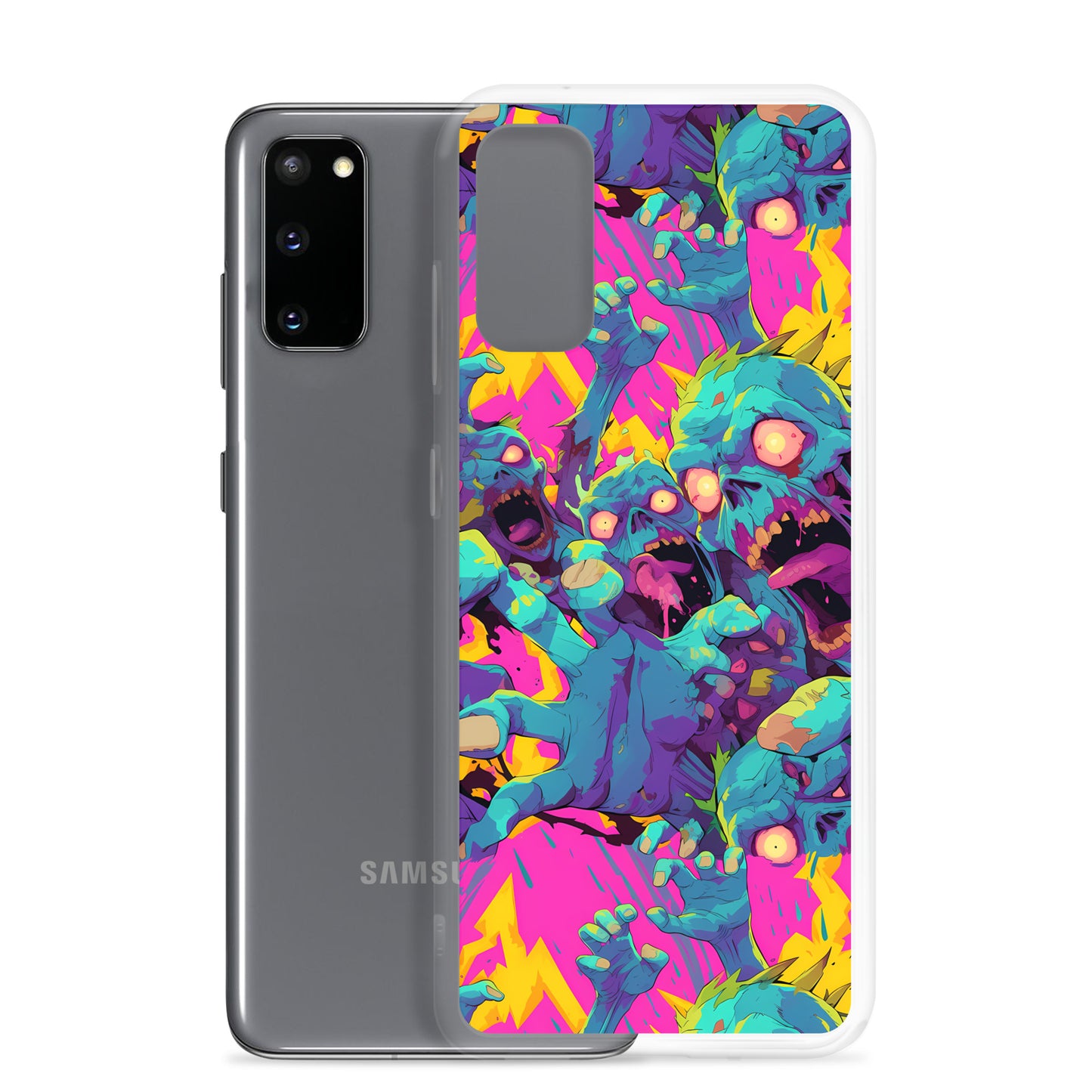 Cartoon Zombies Clear Case for Samsung®