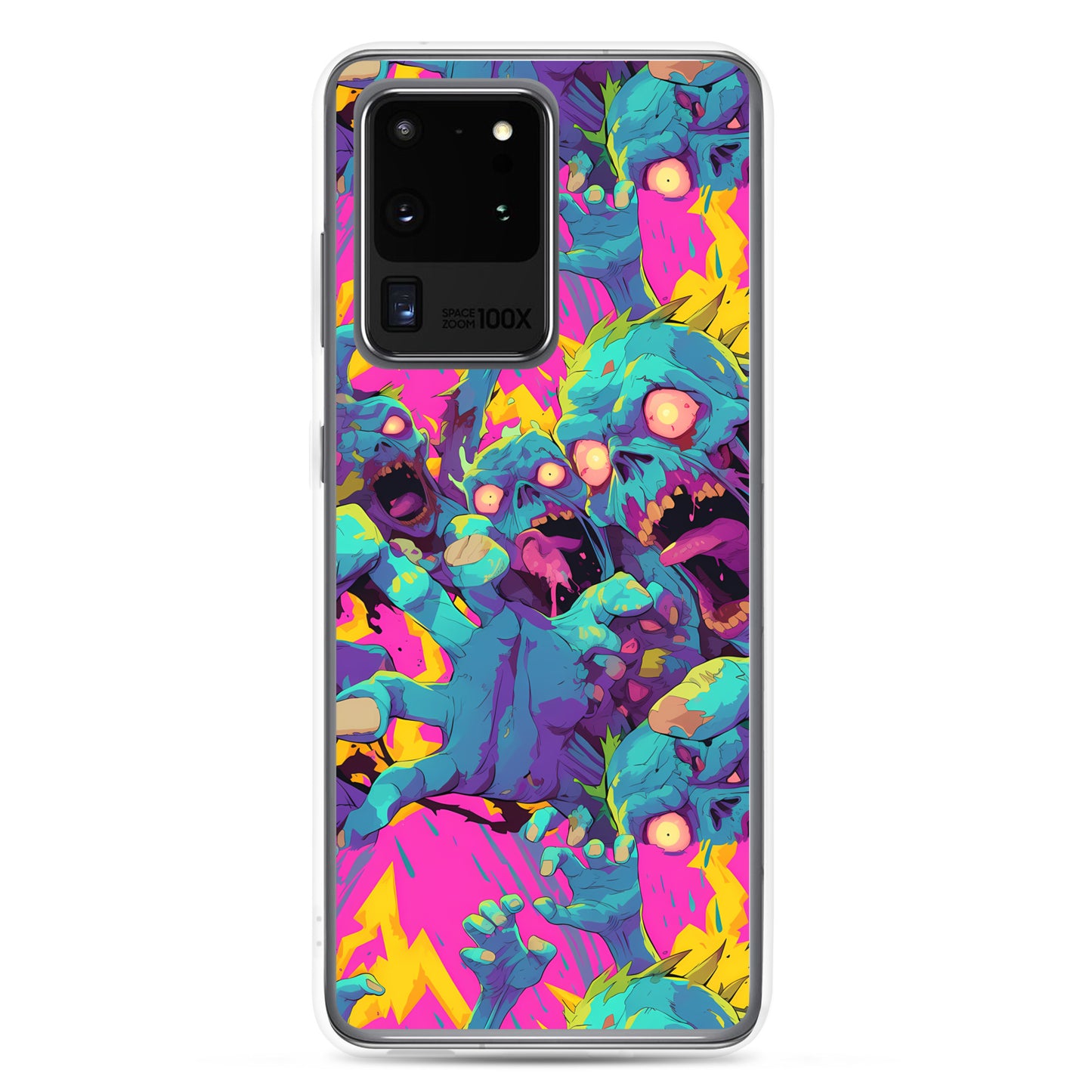 Cartoon Zombies Clear Case for Samsung®