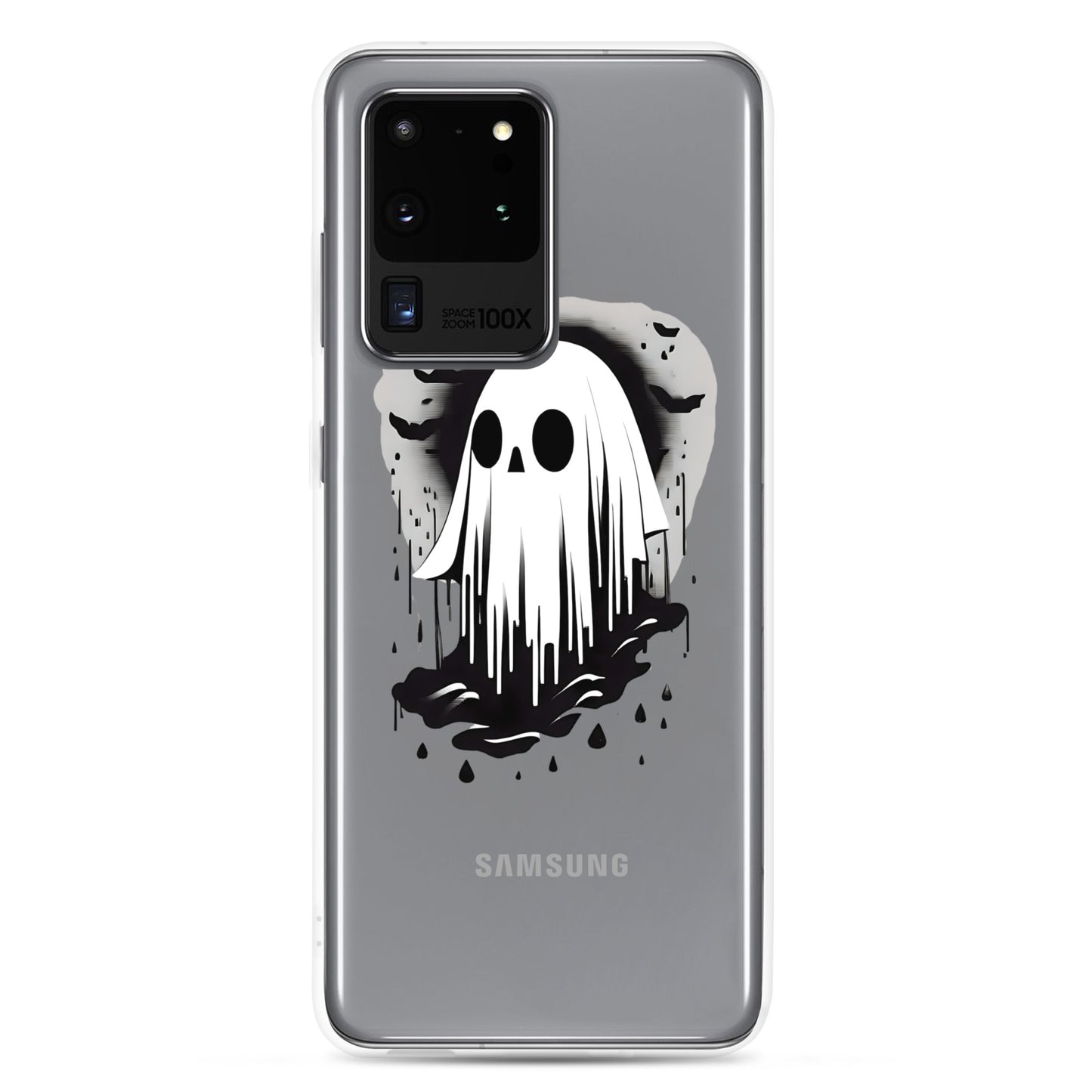 Cute Ghost Clear Case for Samsung®