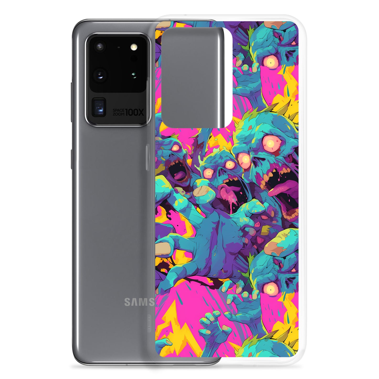 Cartoon Zombies Clear Case for Samsung®