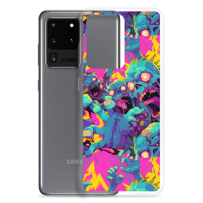 Cartoon Zombies Clear Case for Samsung®