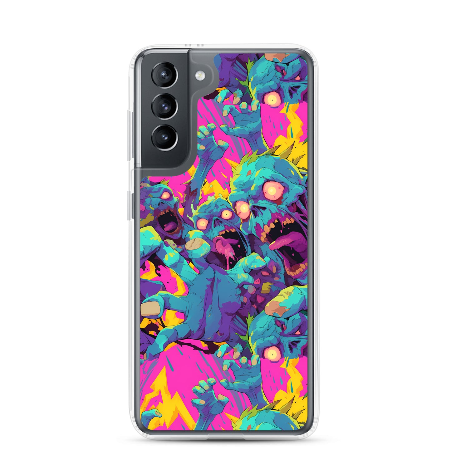 Cartoon Zombies Clear Case for Samsung®