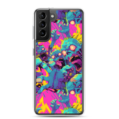 Cartoon Zombies Clear Case for Samsung®