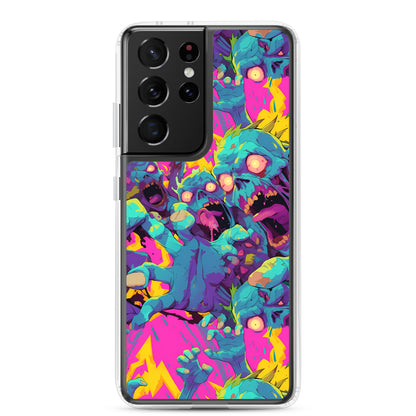 Cartoon Zombies Clear Case for Samsung®