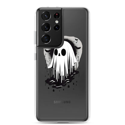 Cute Ghost Clear Case for Samsung®