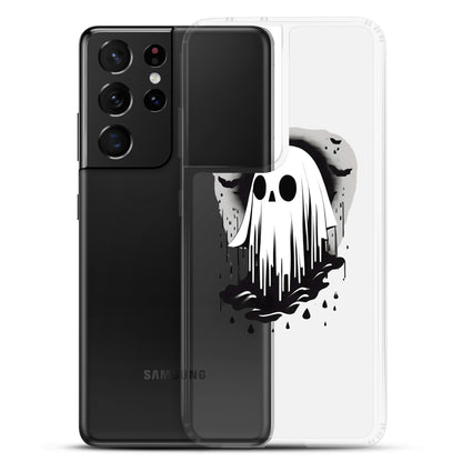 Cute Ghost Clear Case for Samsung®