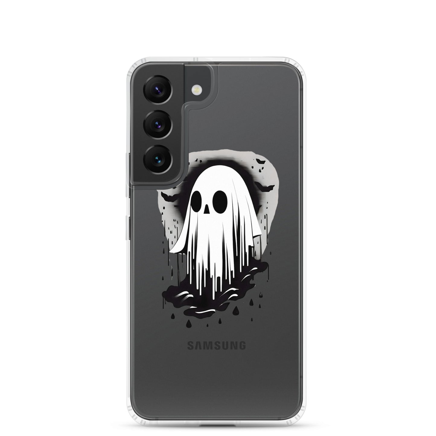 Cute Ghost Clear Case for Samsung®