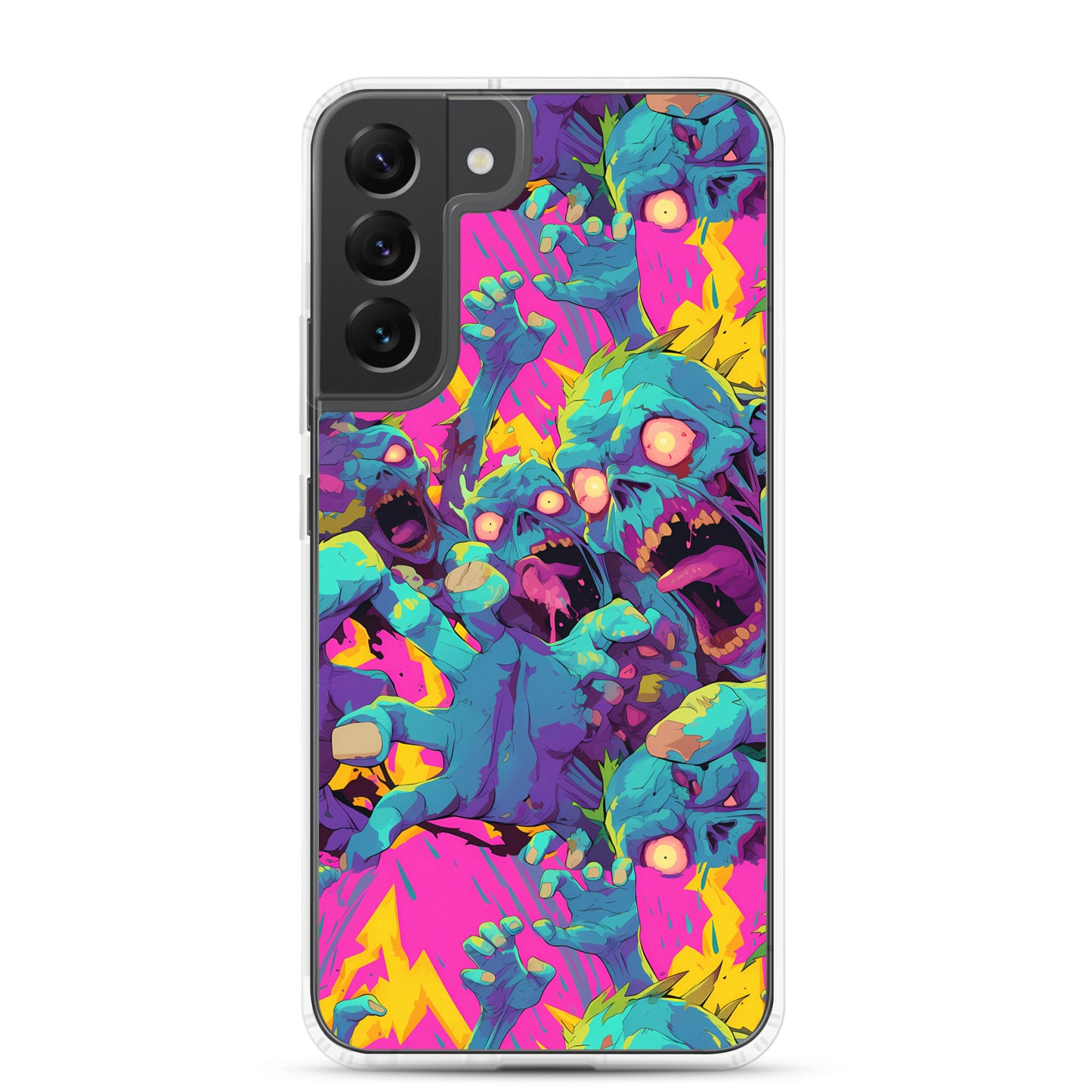 Cartoon Zombies Clear Case for Samsung®