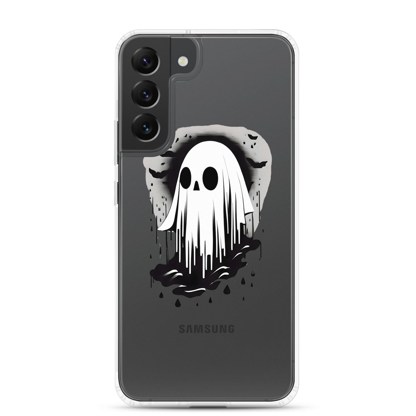 Cute Ghost Clear Case for Samsung®