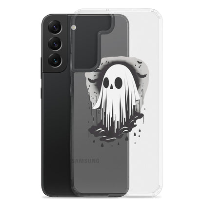 Cute Ghost Clear Case for Samsung®