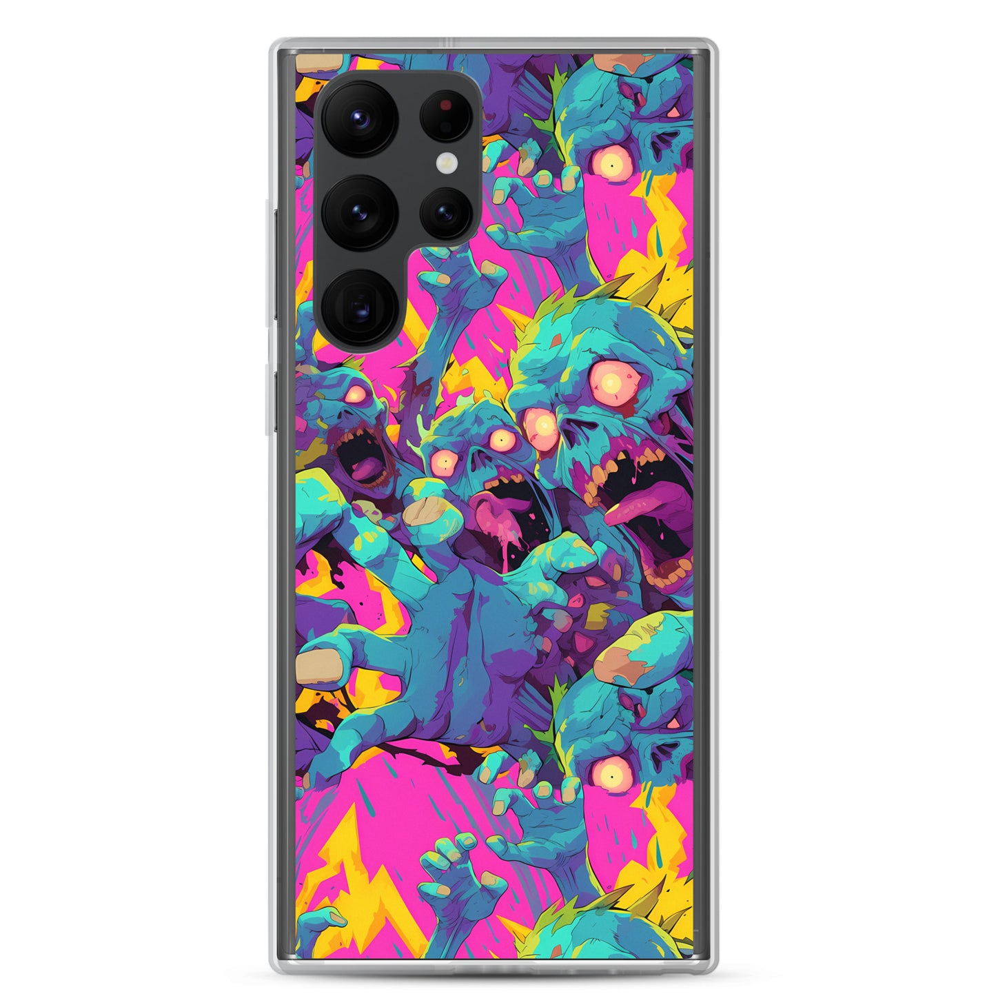 Cartoon Zombies Clear Case for Samsung®