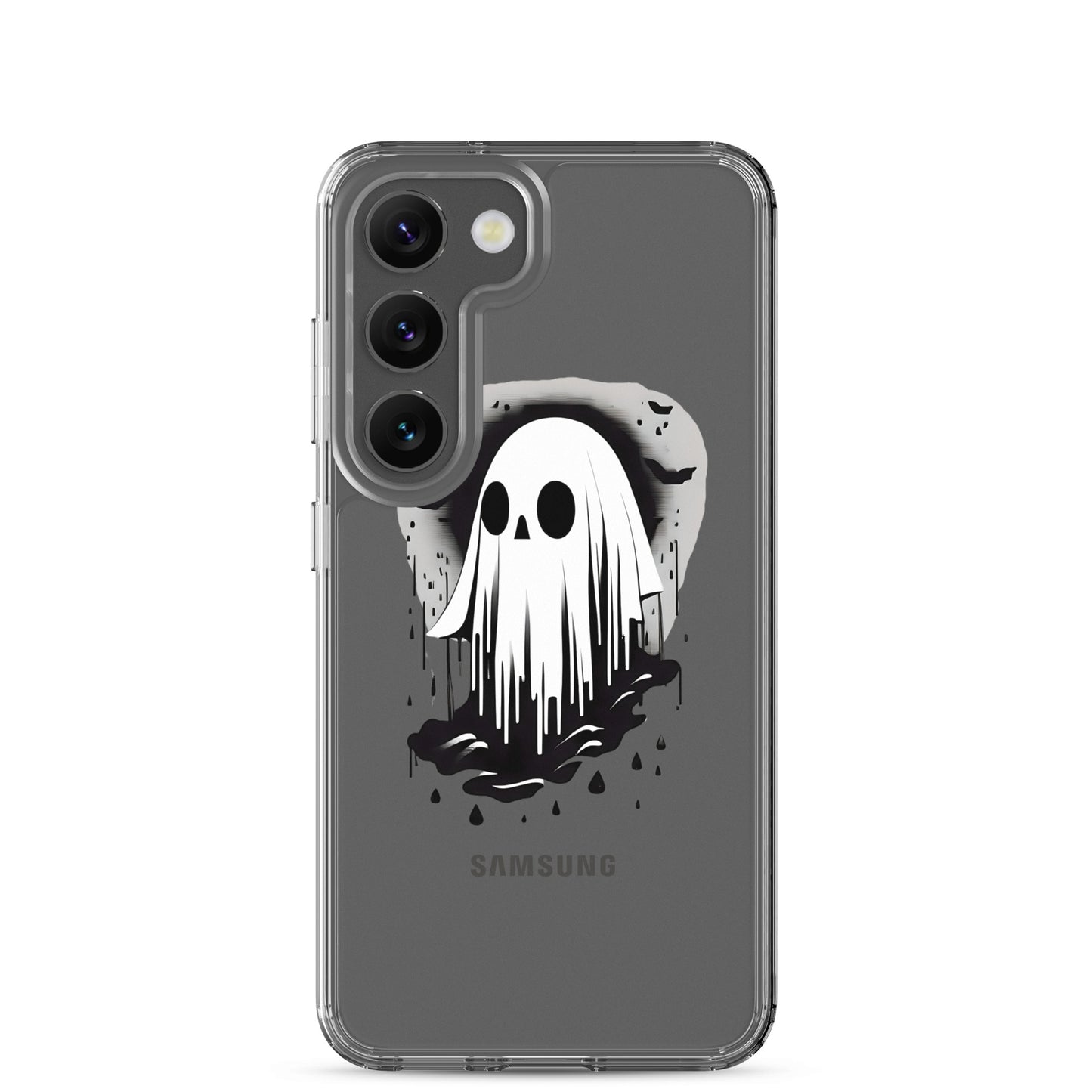 Cute Ghost Clear Case for Samsung®