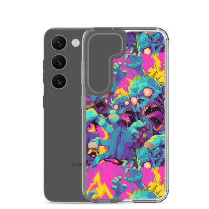 Cartoon Zombies Clear Case for Samsung®