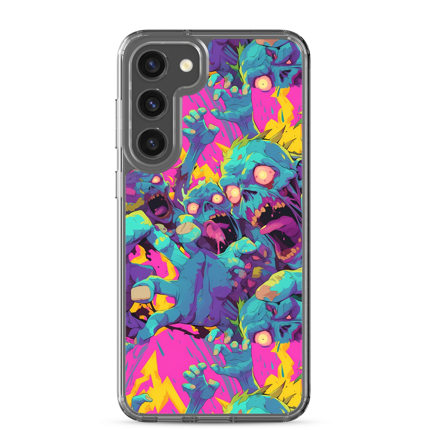 Cartoon Zombies Clear Case for Samsung®