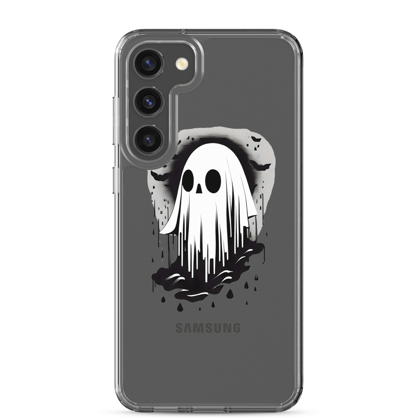 Cute Ghost Clear Case for Samsung®