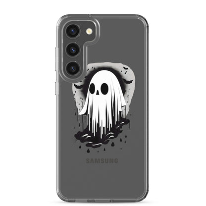 Cute Ghost Clear Case for Samsung®