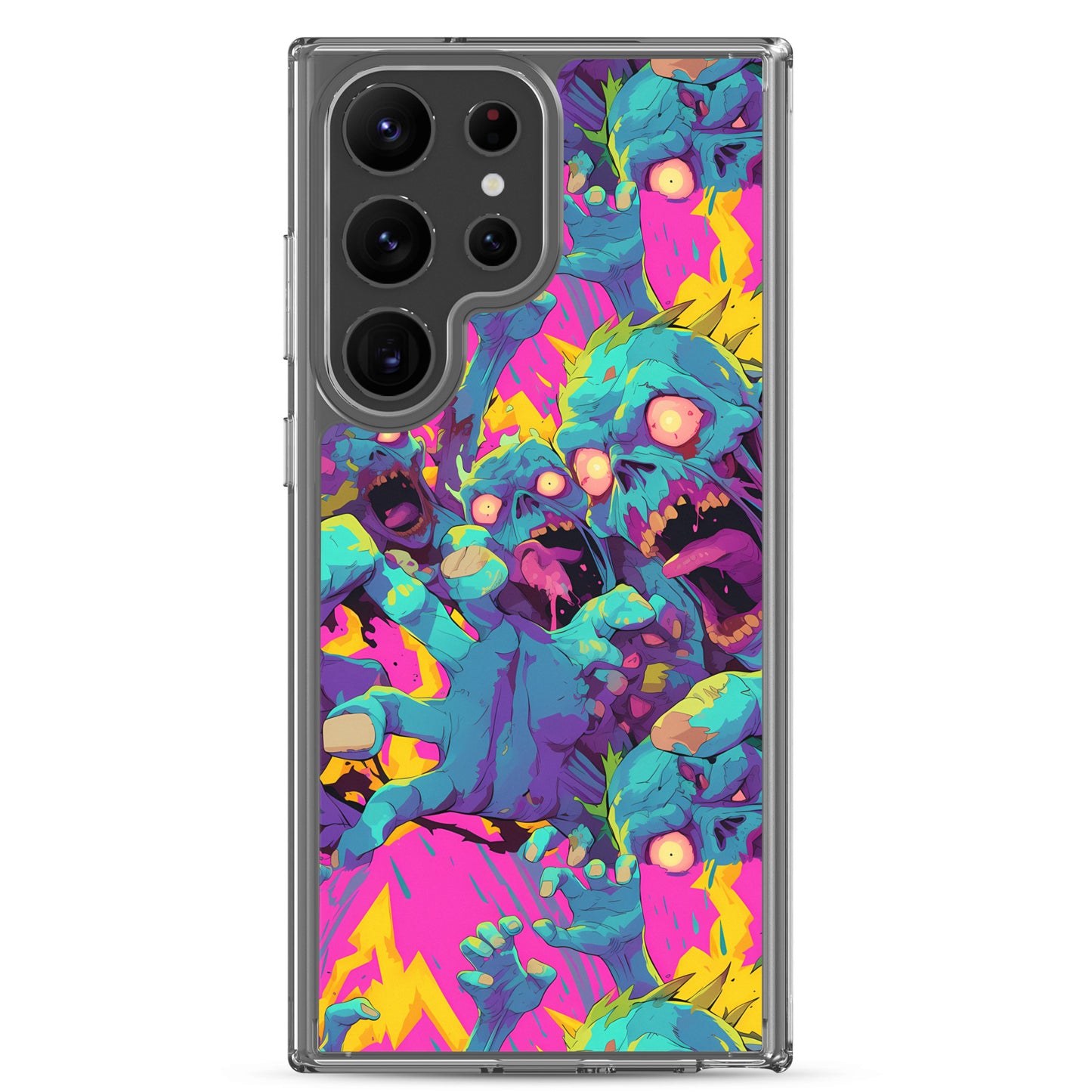 Cartoon Zombies Clear Case for Samsung®