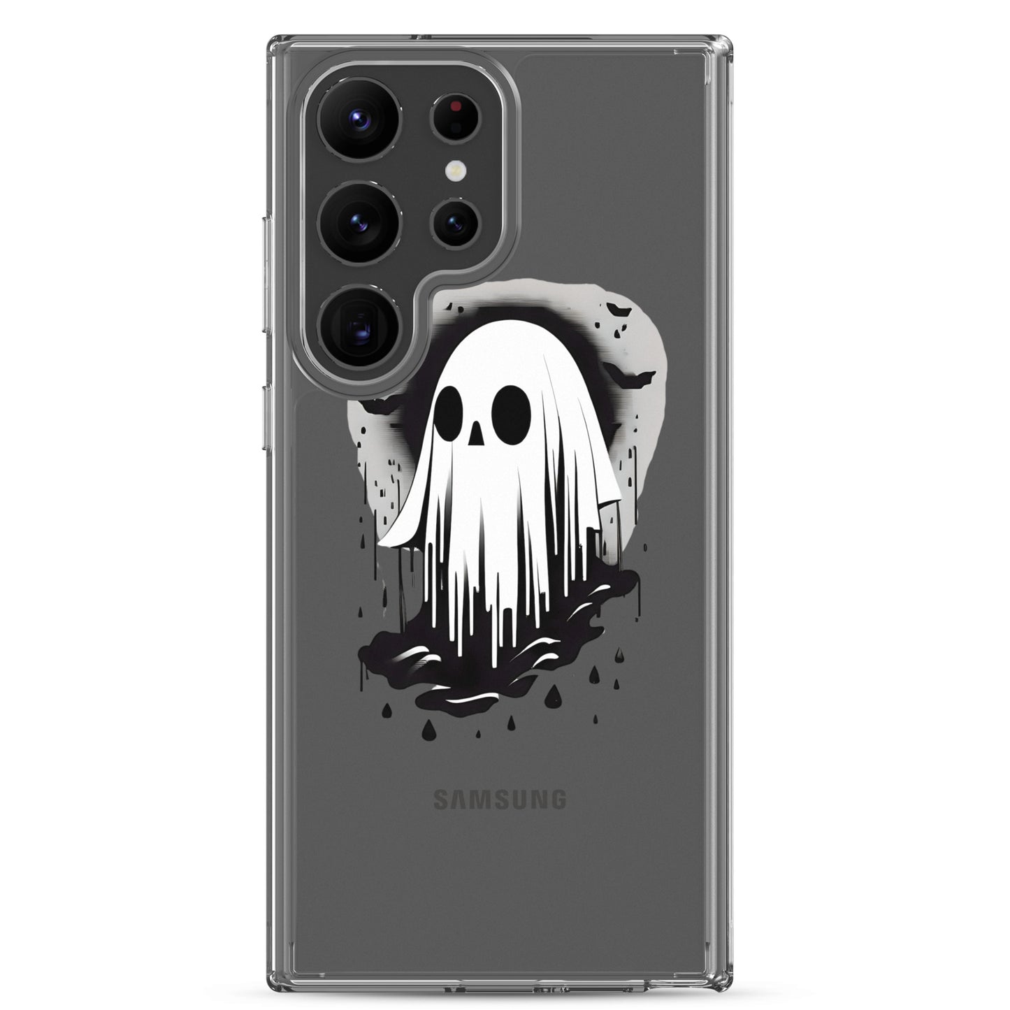 Cute Ghost Clear Case for Samsung®