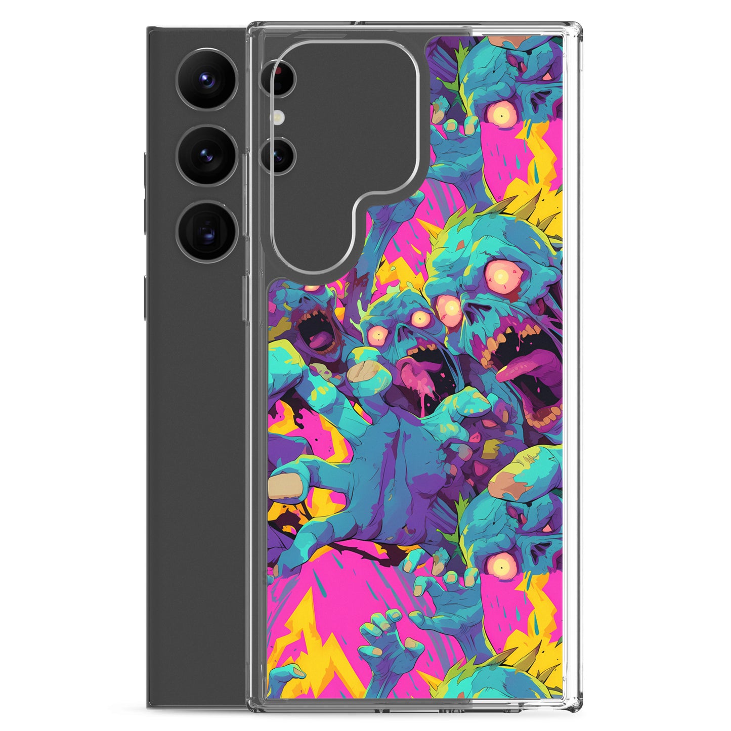 Cartoon Zombies Clear Case for Samsung®