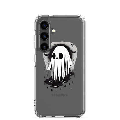 Cute Ghost Clear Case for Samsung®