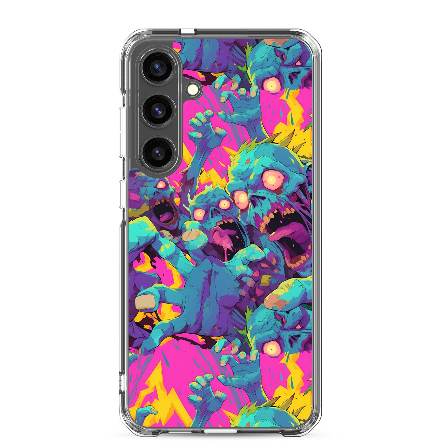 Cartoon Zombies Clear Case for Samsung®