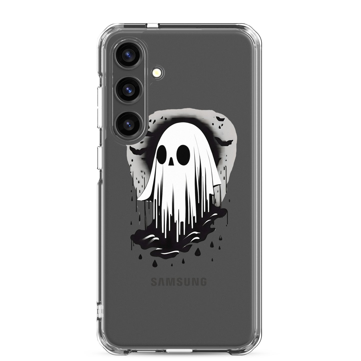 Cute Ghost Clear Case for Samsung®