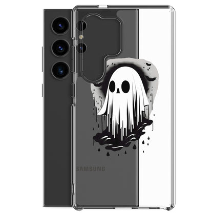 Cute Ghost Clear Case for Samsung®