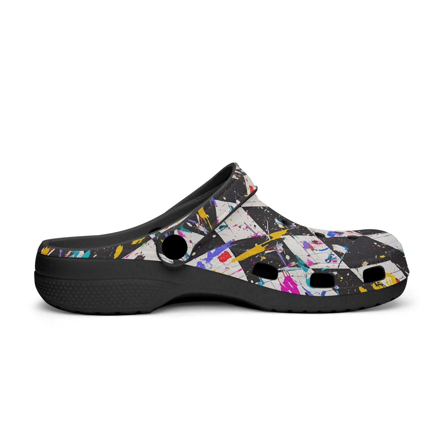 Splattered Paint SKA Rok-Clogs