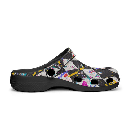 Splattered Paint SKA Rok-Clogs