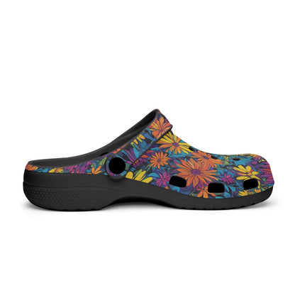 Psychedelic Flowers Rok-Clogs