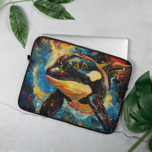 Orca Painted Laptop Sleeve