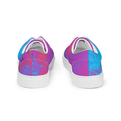 Neon Beach Men’s lace-up canvas shoes