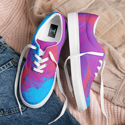 Neon Beach Men’s lace-up canvas shoes