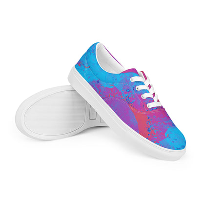 Neon Beach Men’s lace-up canvas shoes