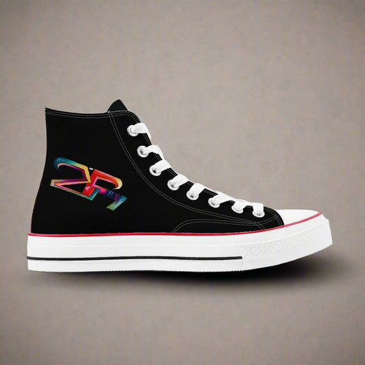 phase b records ZY-FY High-Top Canvas Shoes