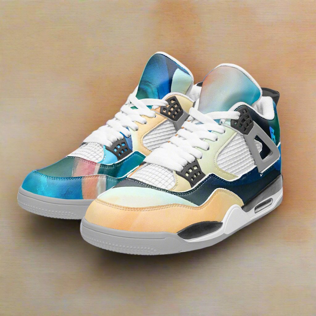 phase b records ZY-FY Upside Down Basketball Sneakers