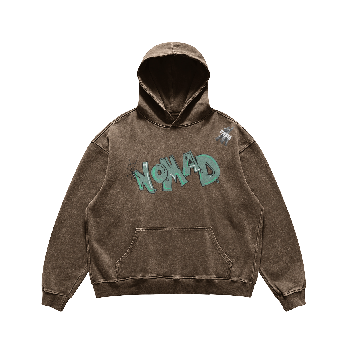 NOMAD Unisex Super Heavyweight Oversized Faded Hoodie