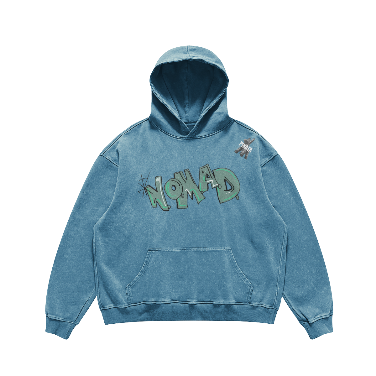 NOMAD Unisex Super Heavyweight Oversized Faded Hoodie