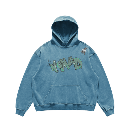 NOMAD Unisex Super Heavyweight Oversized Faded Hoodie