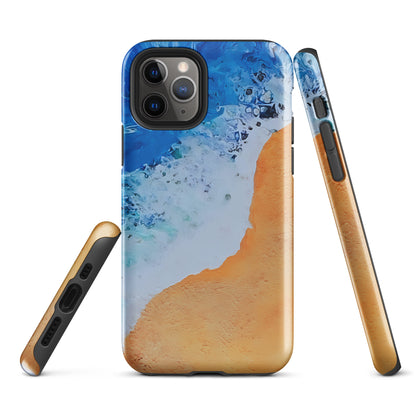 Painted Sandy Beach Tough Case for iPhone®