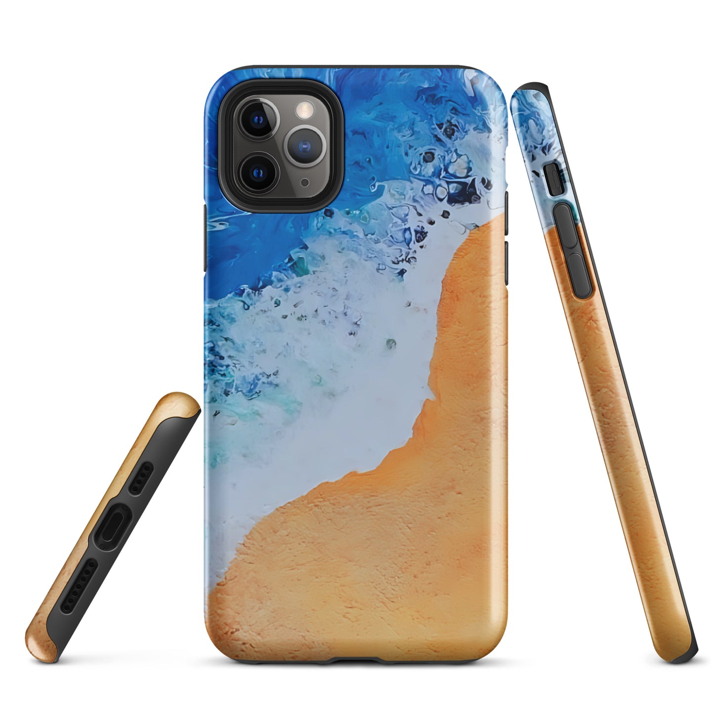 Painted Sandy Beach Tough Case for iPhone®