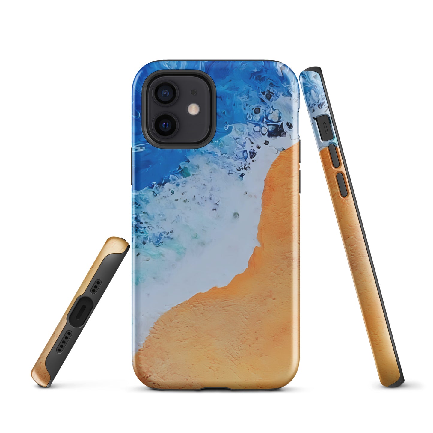 Painted Sandy Beach Tough Case for iPhone®