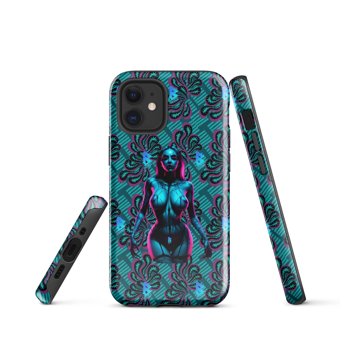 Pinup Turquoise Girl Tough Case for iPhone®