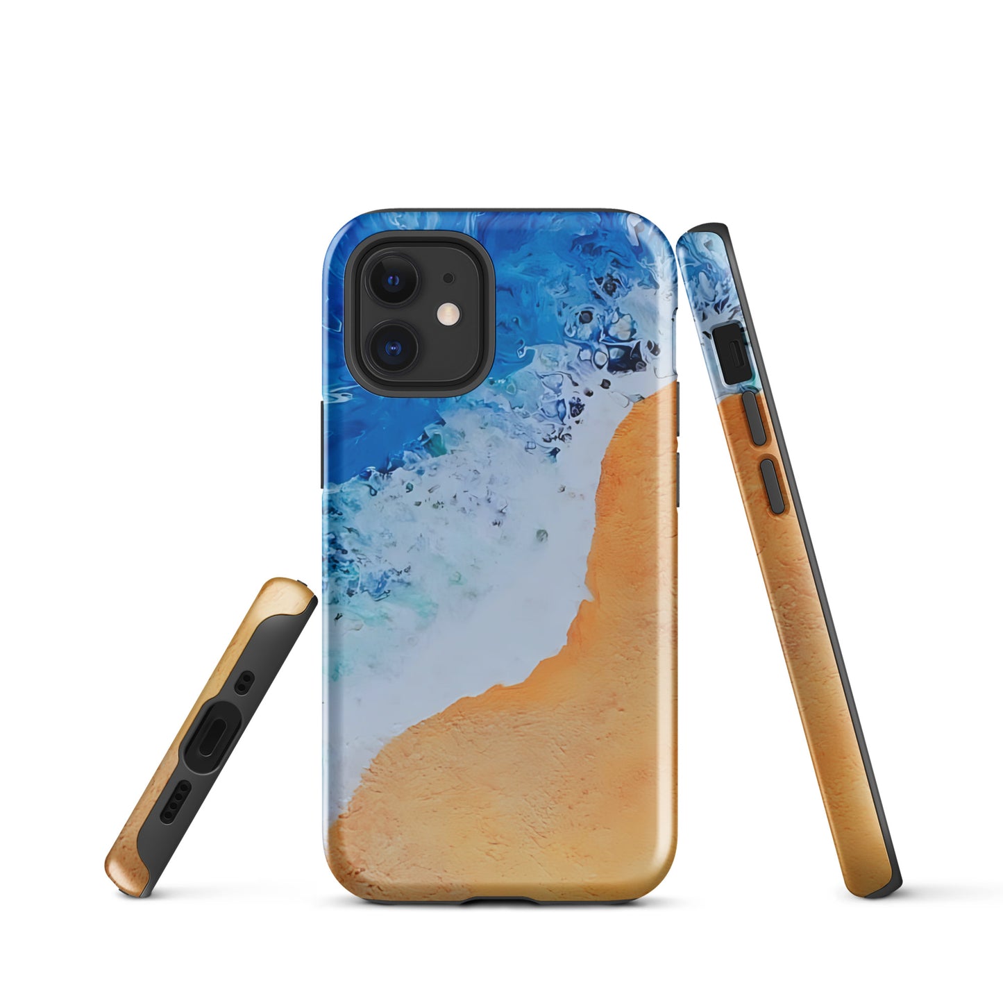 Painted Sandy Beach Tough Case for iPhone®