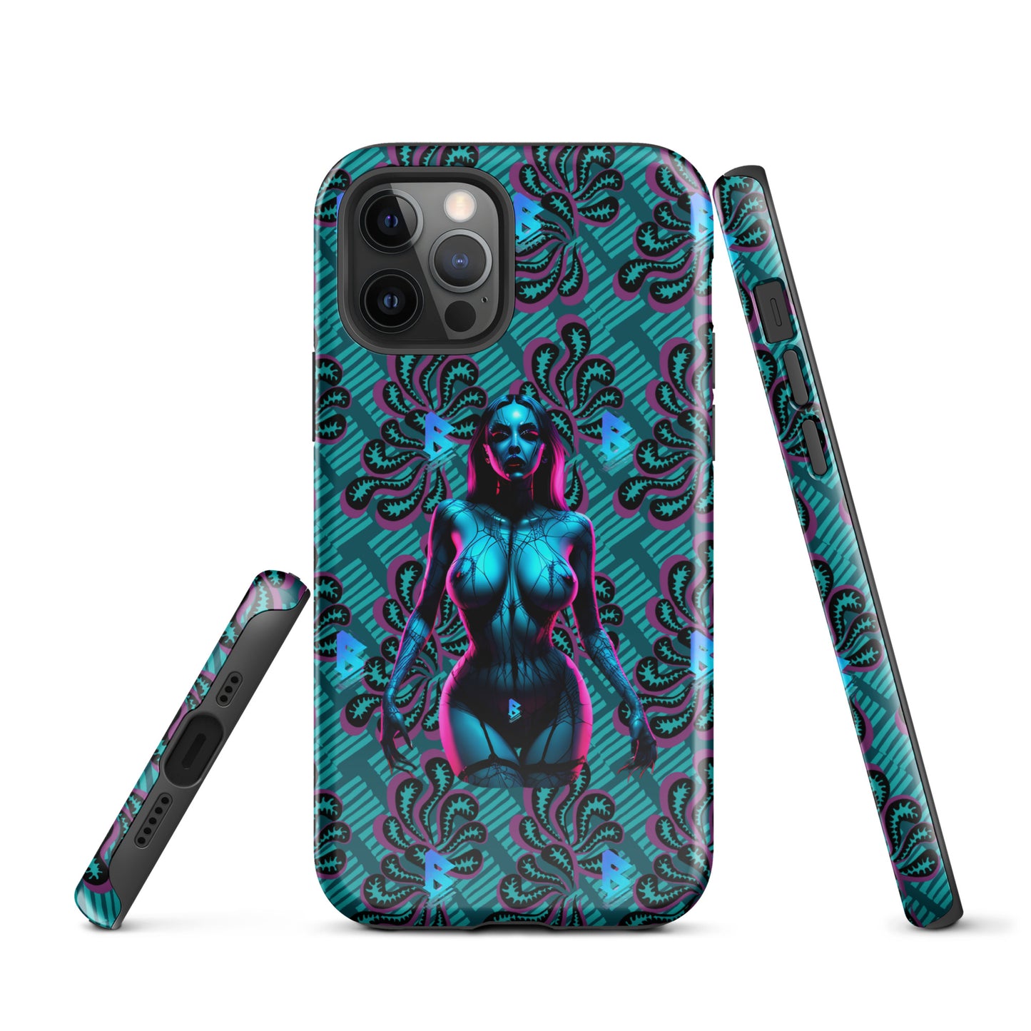 Pinup Turquoise Girl Tough Case for iPhone®