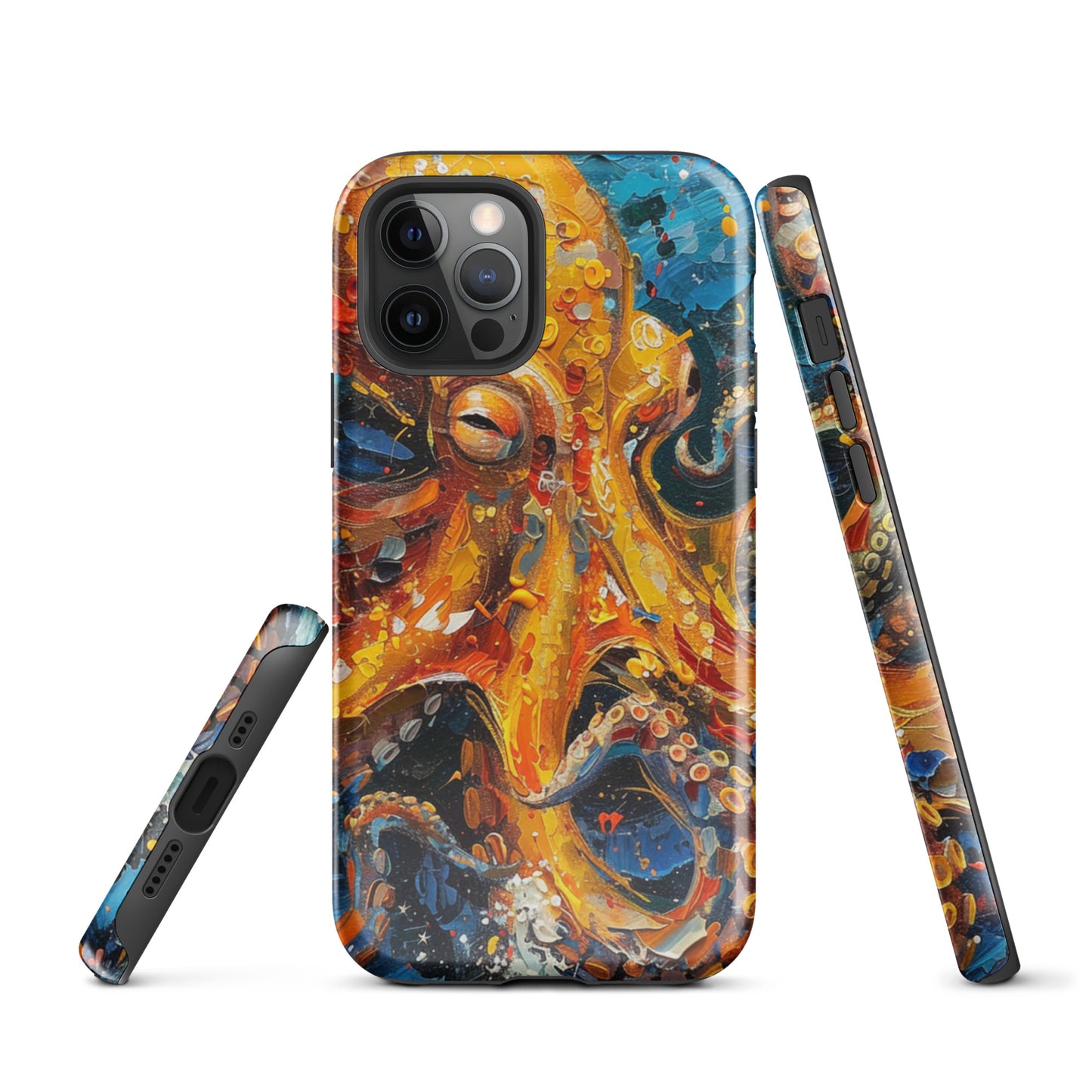 Octopus Painted Tough Case for iPhone®